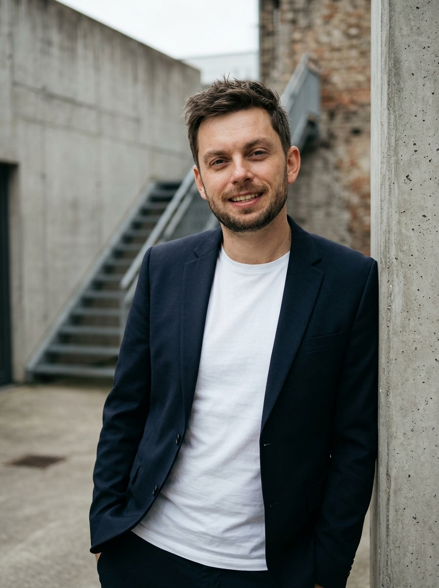 Na obrázku je Lukáš Koula